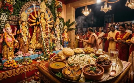 আজ বিসর্জনে শেষ হবে দুর্গাপূজা